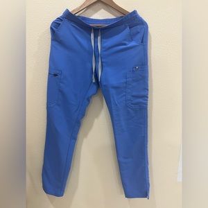 Figs Blue Yola Scrub Bottoms